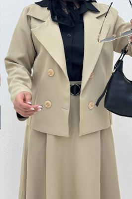 ست کت و دامن کلوش مازراتی فلورین