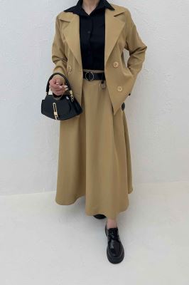 ست کت و دامن کلوش مازراتی فلورین