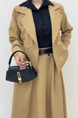 ست کت و دامن کلوش مازراتی فلورین