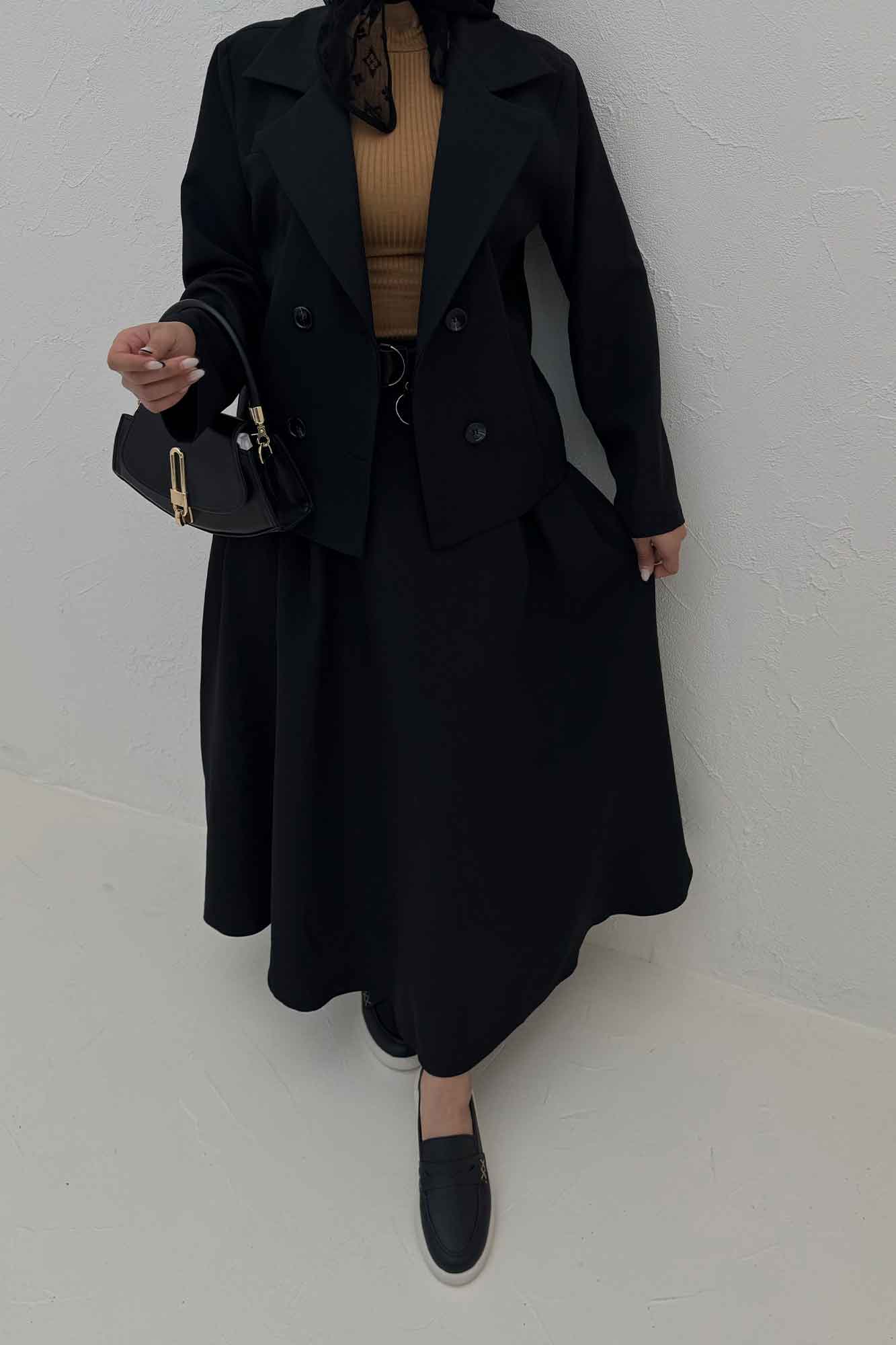 ست کت و دامن کلوش مازراتی فلورین