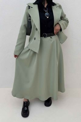 ست کت و دامن کلوش مازراتی فلورین