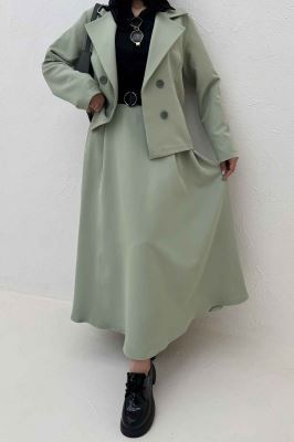 ست کت و دامن کلوش مازراتی فلورین