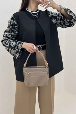 کت مازراتی آستین سوزن دوزی