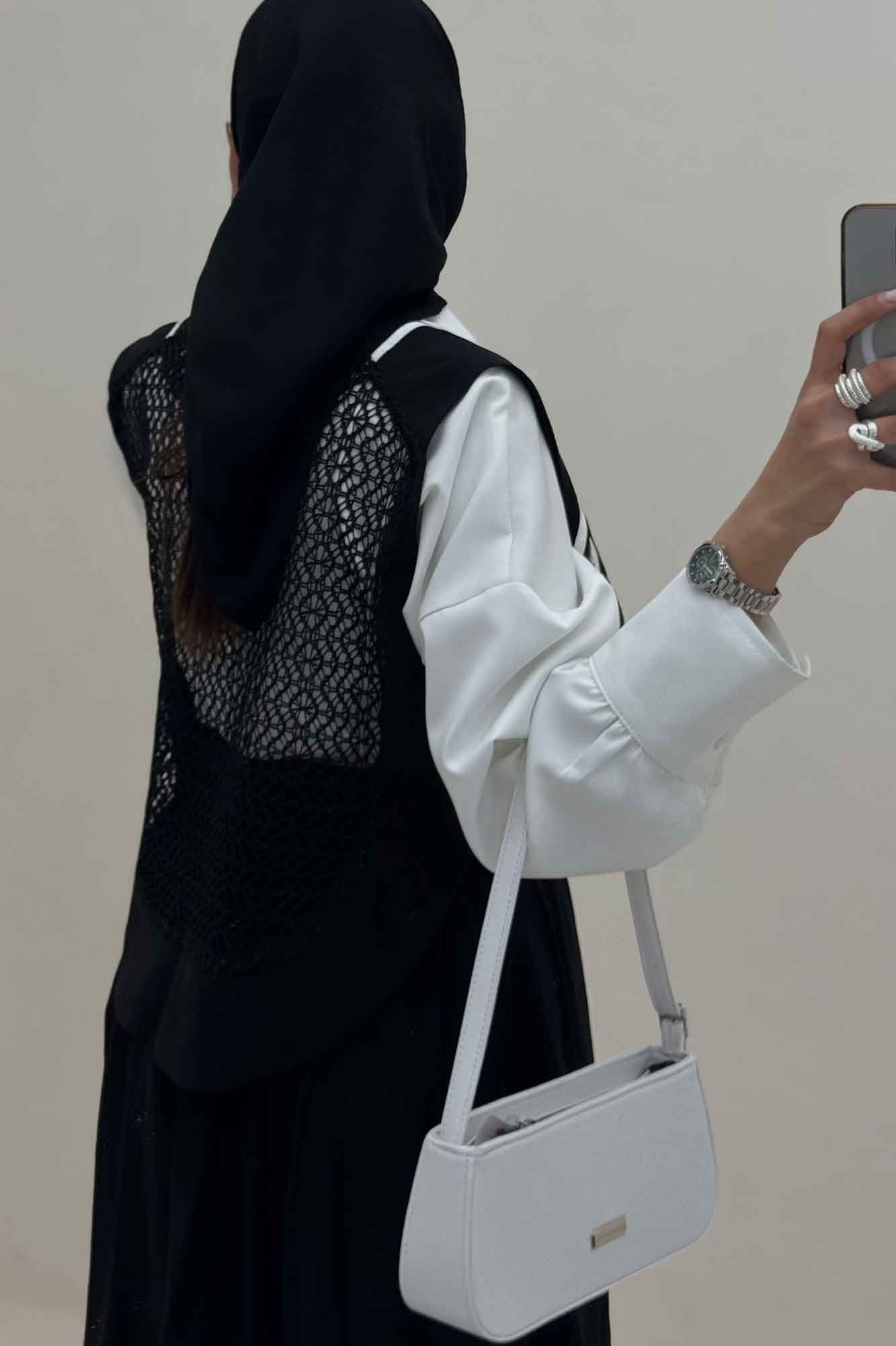 ست کریشه ژیله پشت تور و دامن والریا