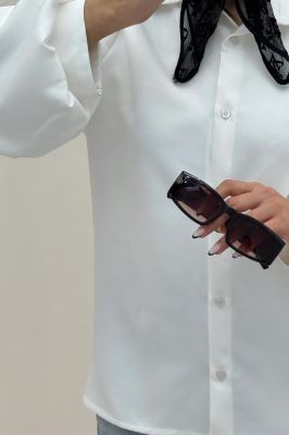 شومیز مانتویی مازراتی آستین پیله 