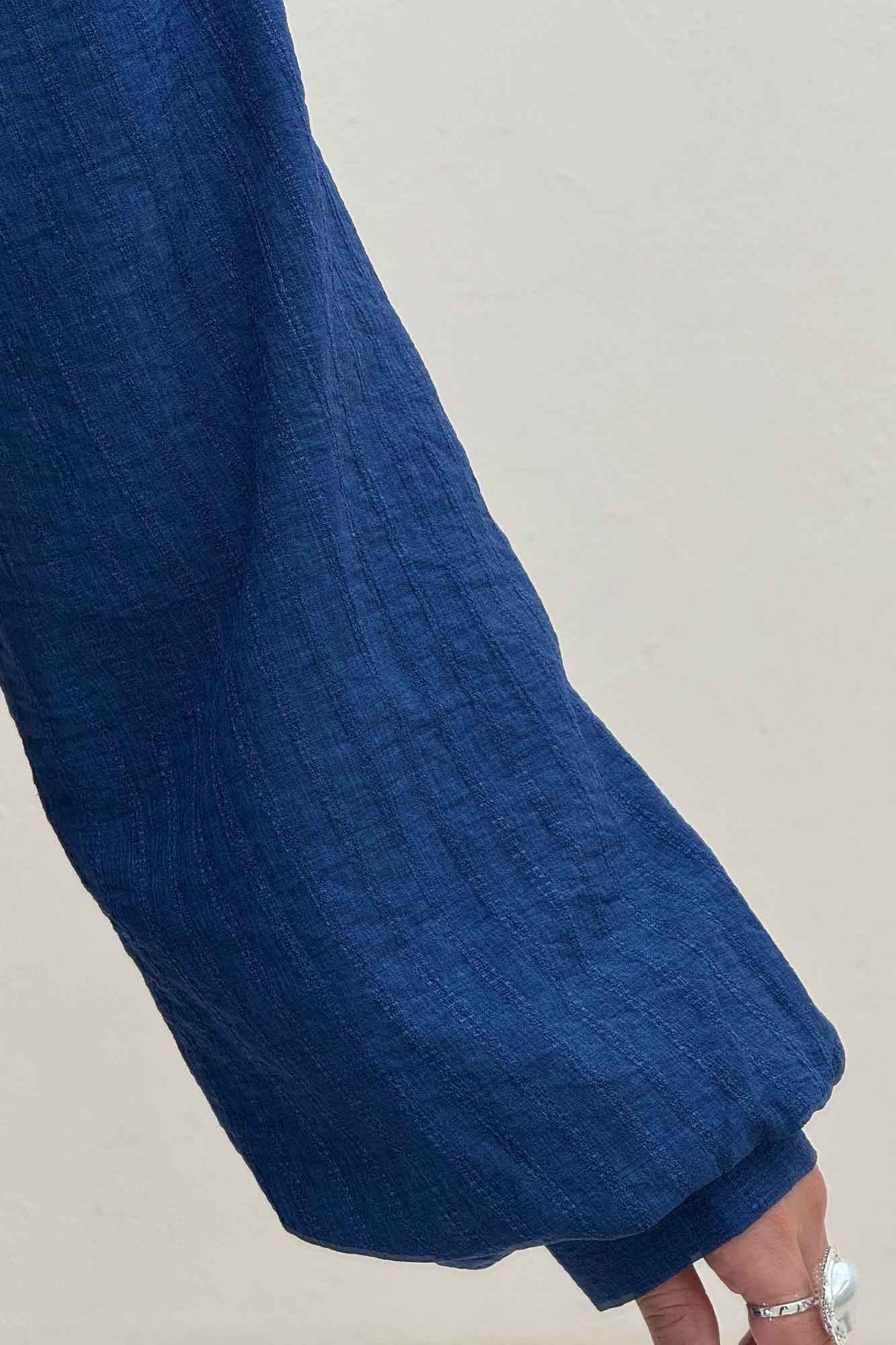 شومیز مانتویی شانتون زیپی آستین پیله