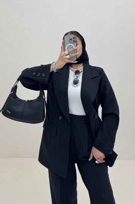 ست کت و شلوار شانتون زیپی کاتلین