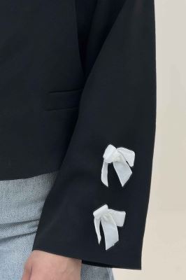 کت مازراتی جلو موجی آستین پاپیون