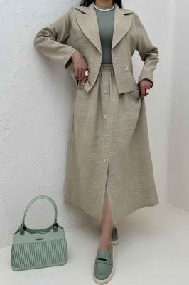 ست کت و دامن شانتون ریانا