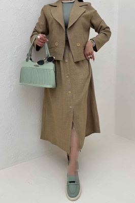 ست کت و دامن شانتون ریانا