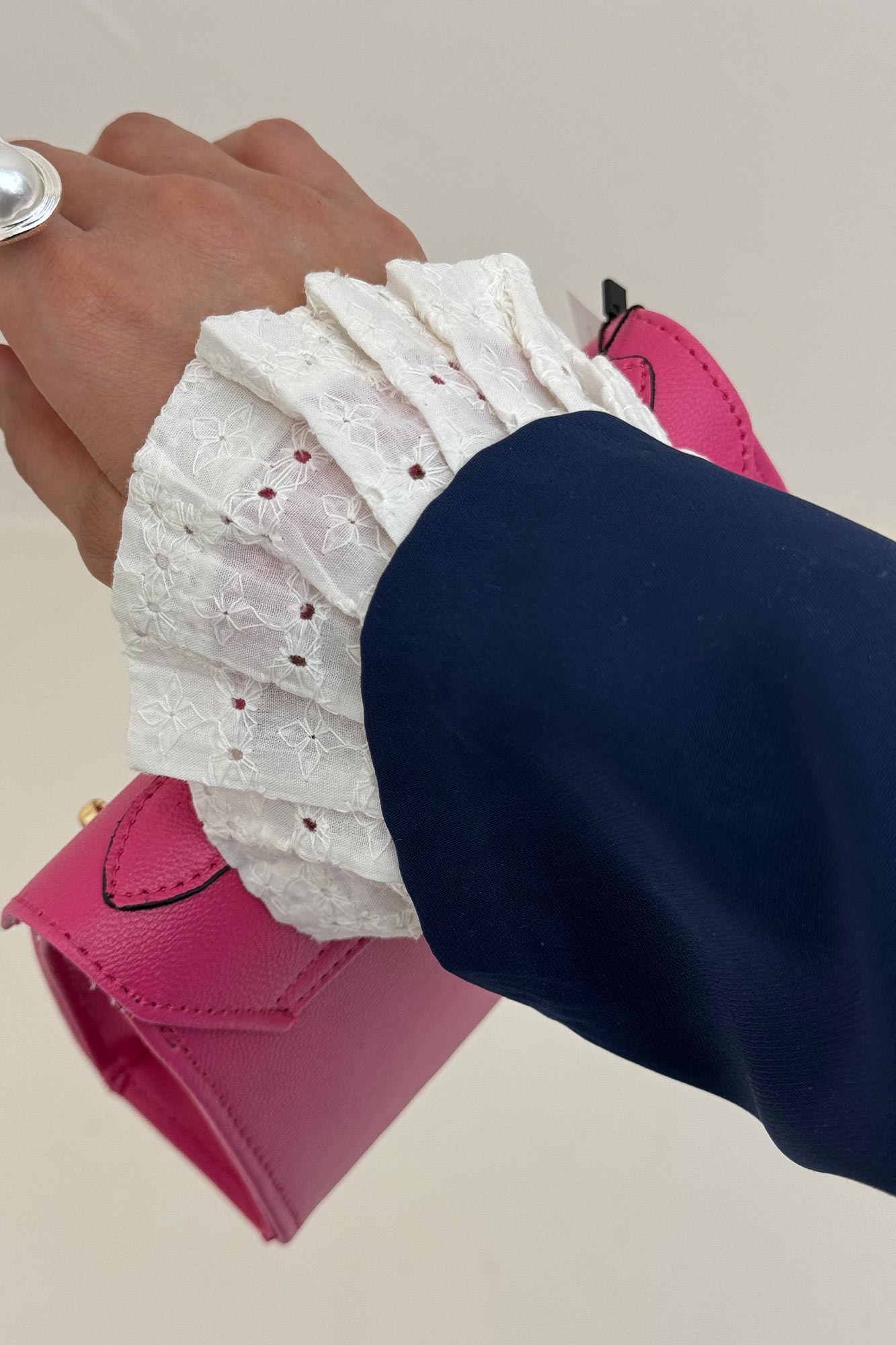 کت مازراتی یقه انگلیسی حاشیه پیلیسه تور