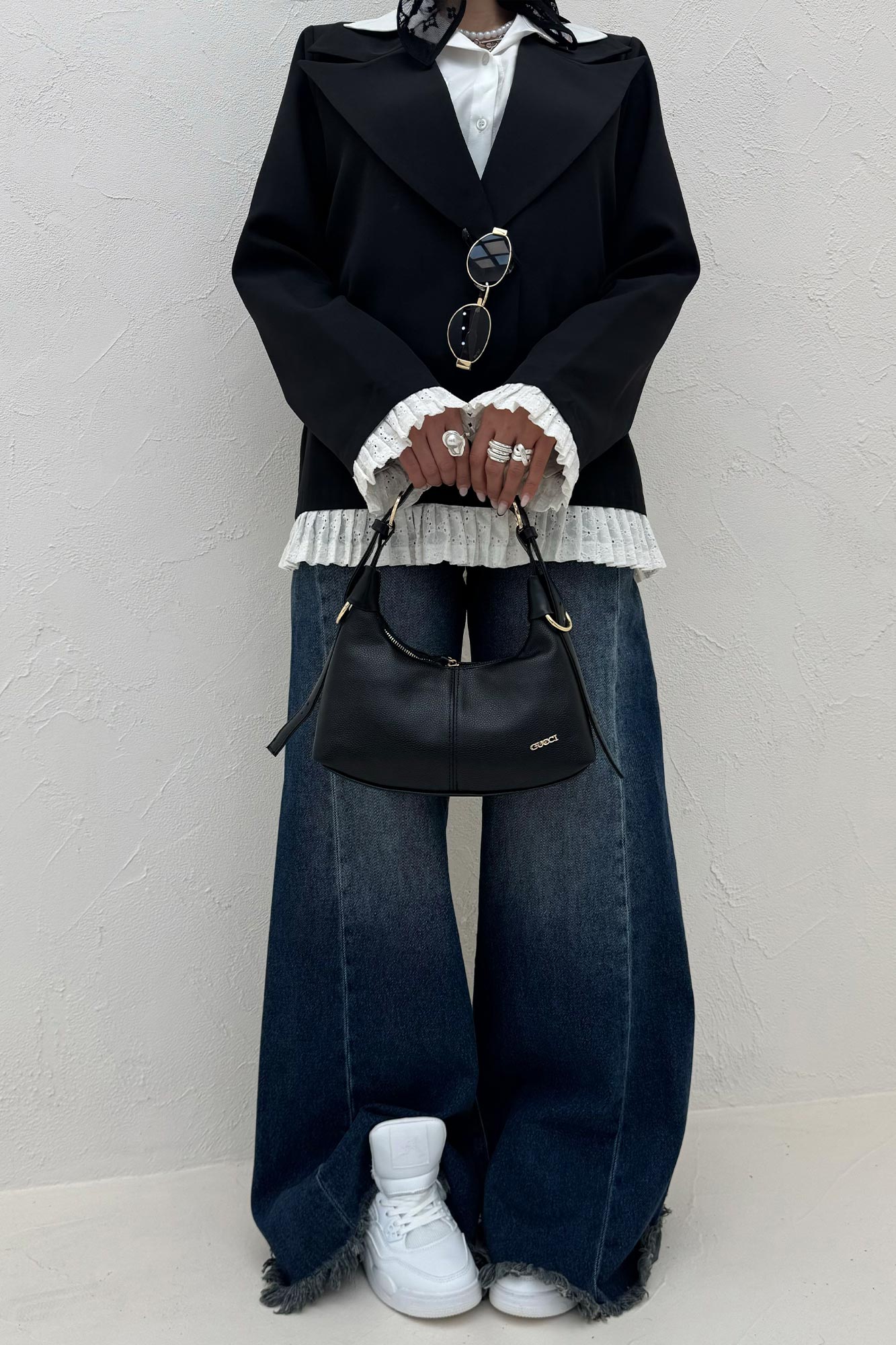 کت مازراتی یقه انگلیسی حاشیه پیلیسه تور