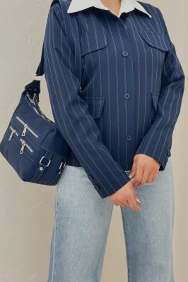 کت یقه گرد بزیاق دیپلمات 4 در جیب