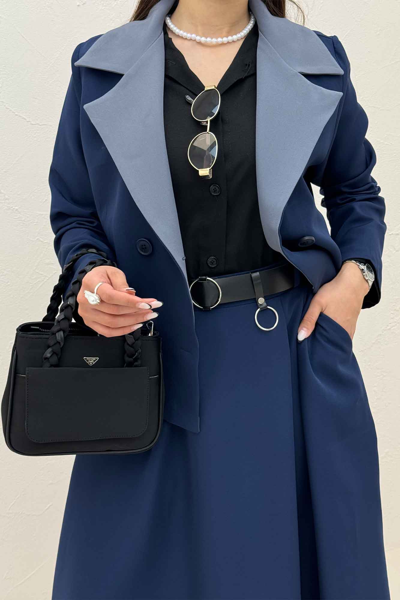 ست کت و دامن مازراتی پالیز