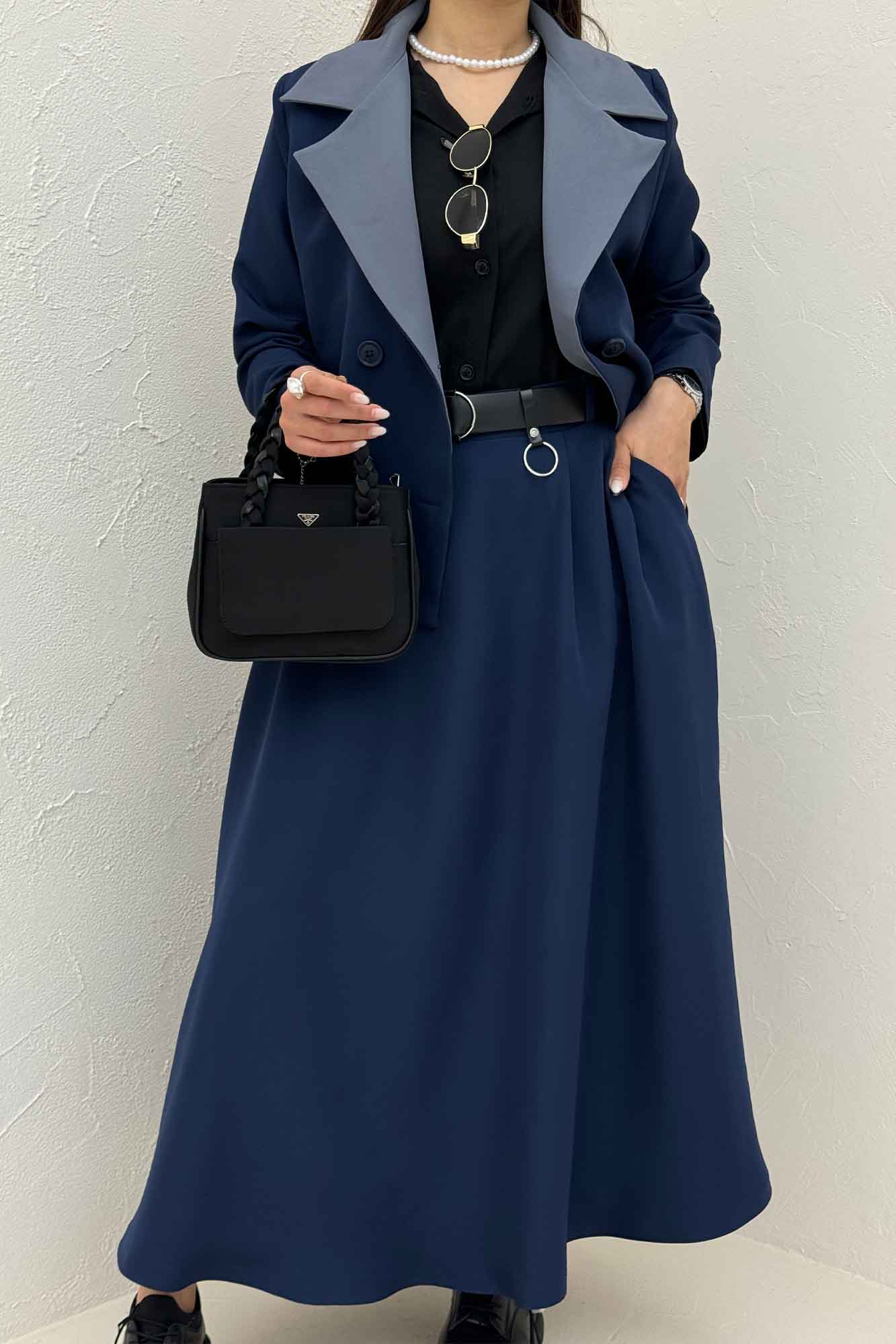 ست کت و دامن مازراتی پالیز