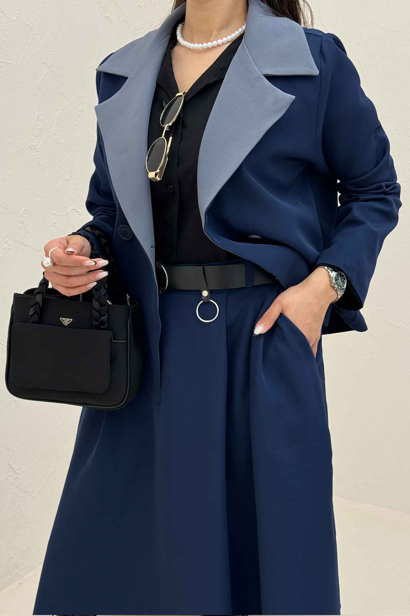 ست کت و دامن مازراتی پالیز