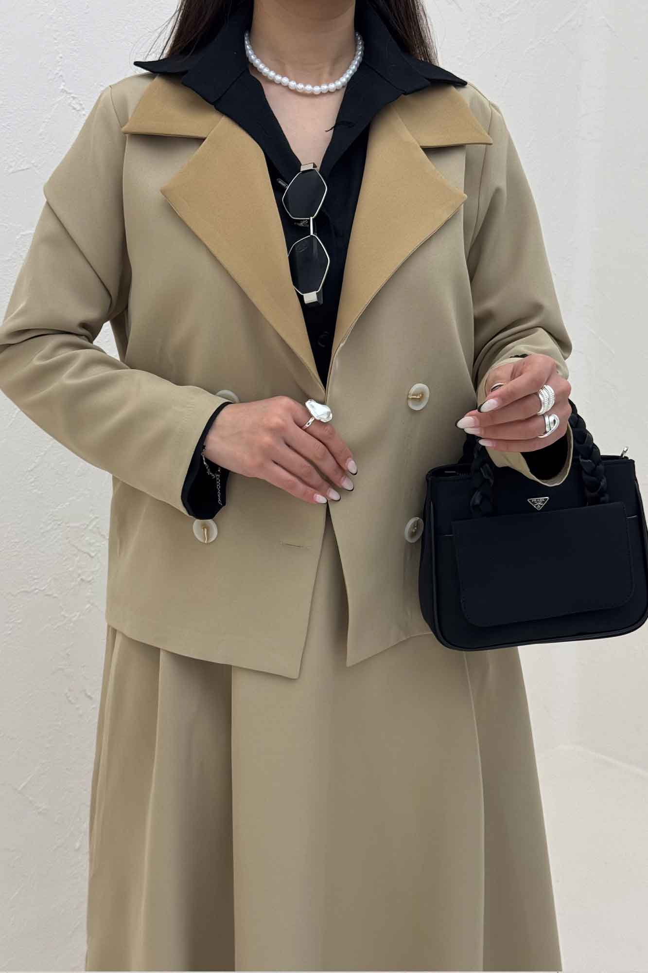 ست کت و دامن مازراتی پالیز