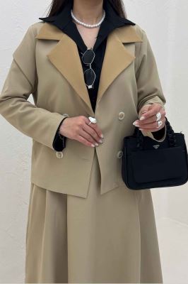 ست کت و دامن مازراتی پالیز