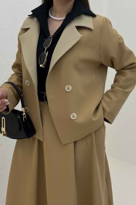 ست کت و دامن مازراتی پالیز