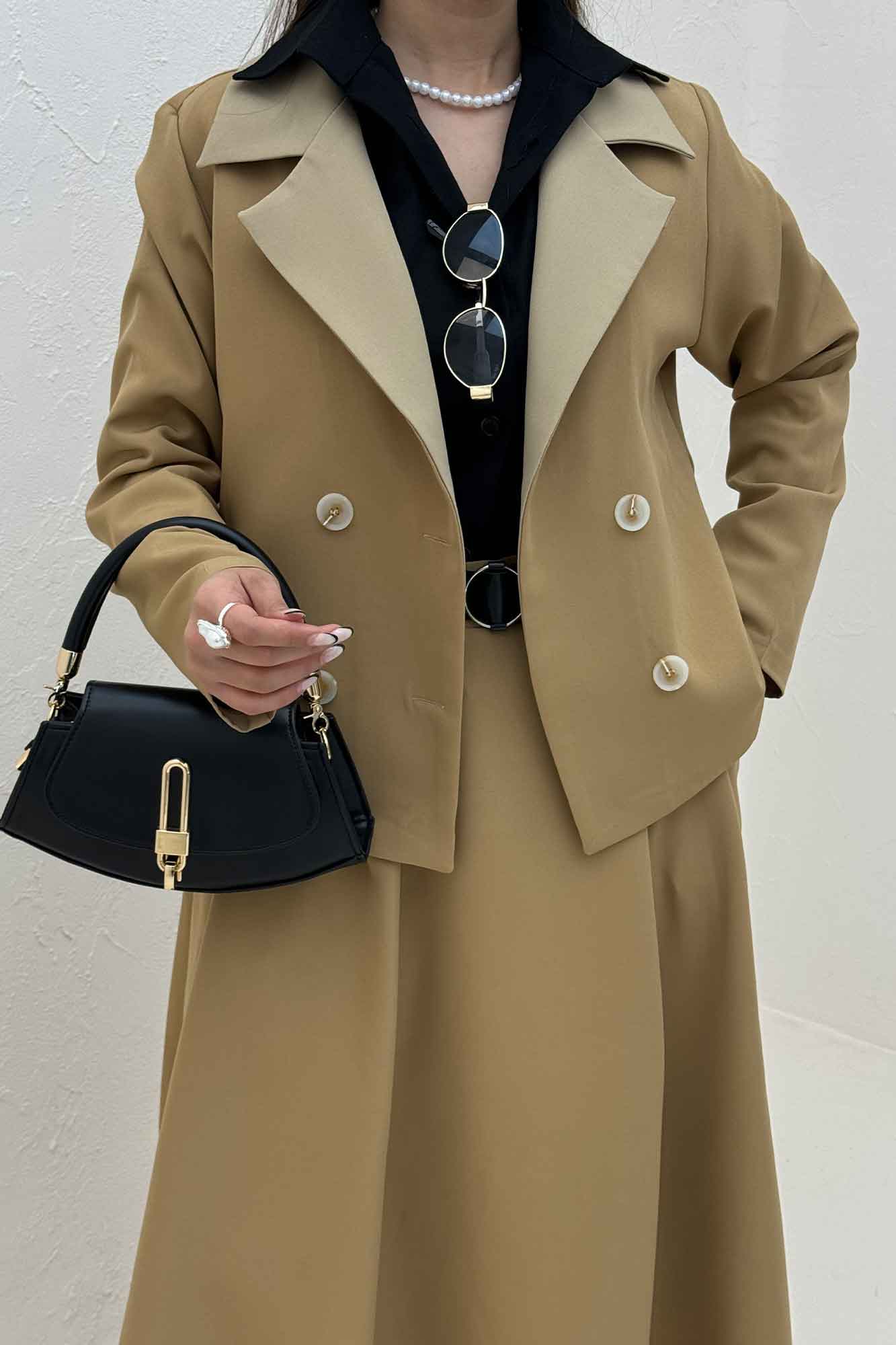 ست کت و دامن مازراتی پالیز