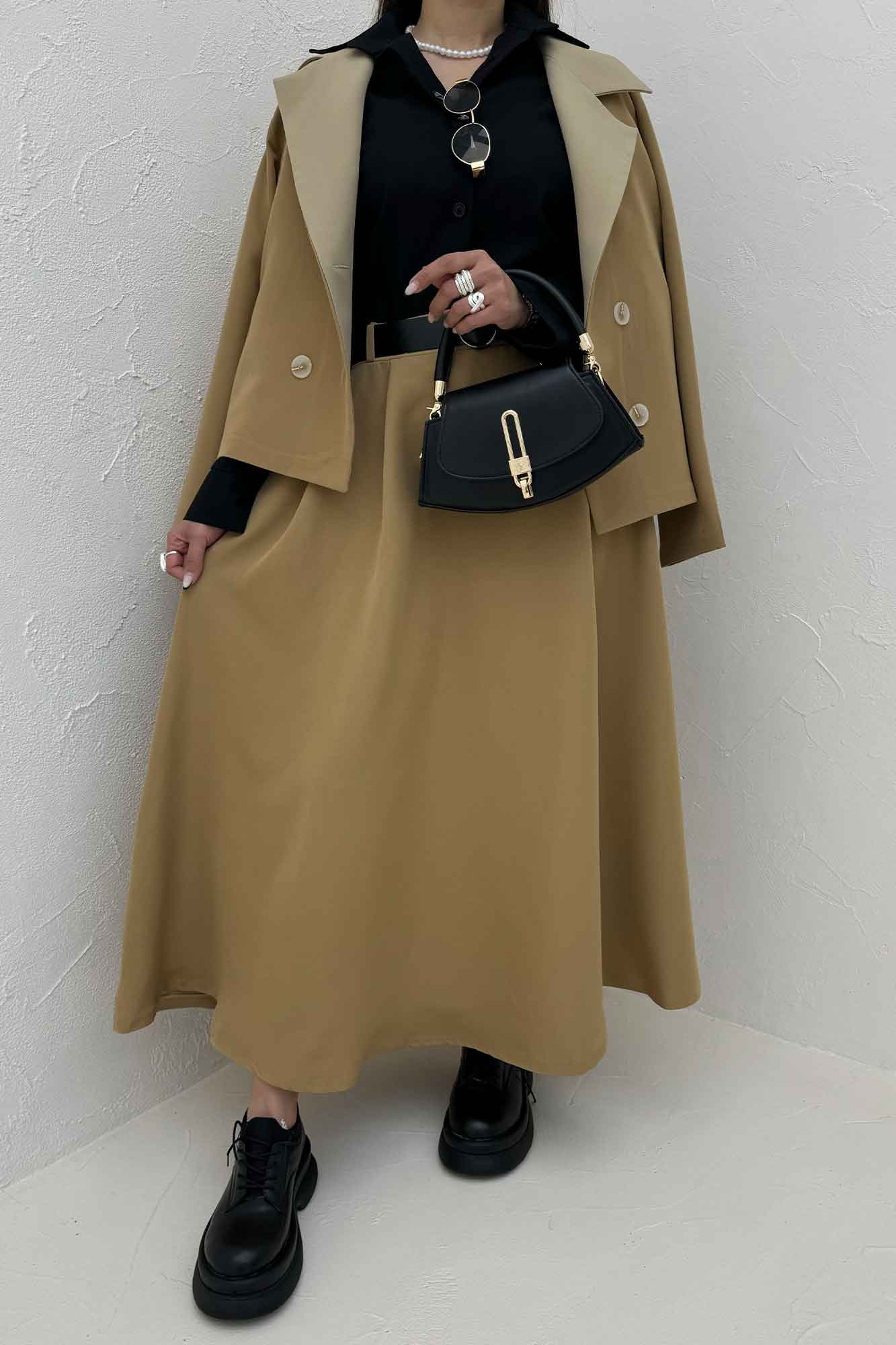 ست کت و دامن مازراتی پالیز