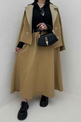 ست کت و دامن مازراتی پالیز