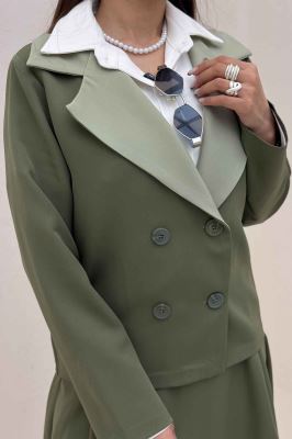 ست کت و دامن مازراتی پالیز