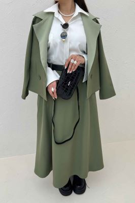 ست کت و دامن مازراتی پالیز