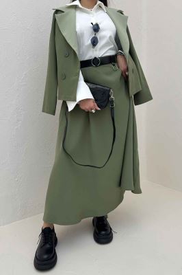 ست کت و دامن مازراتی پالیز