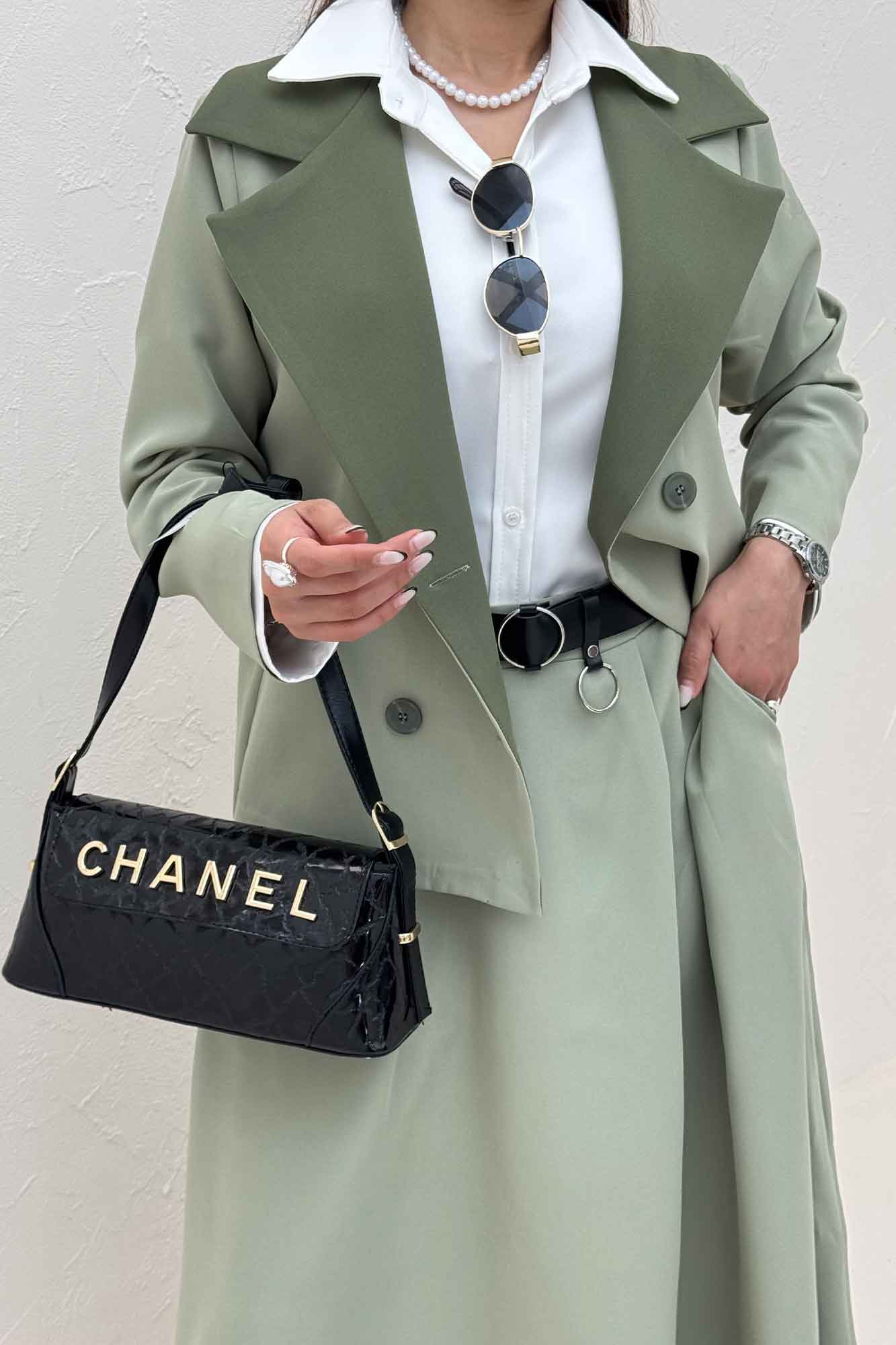 ست کت و دامن مازراتی پالیز