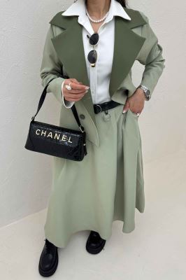 ست کت و دامن مازراتی پالیز