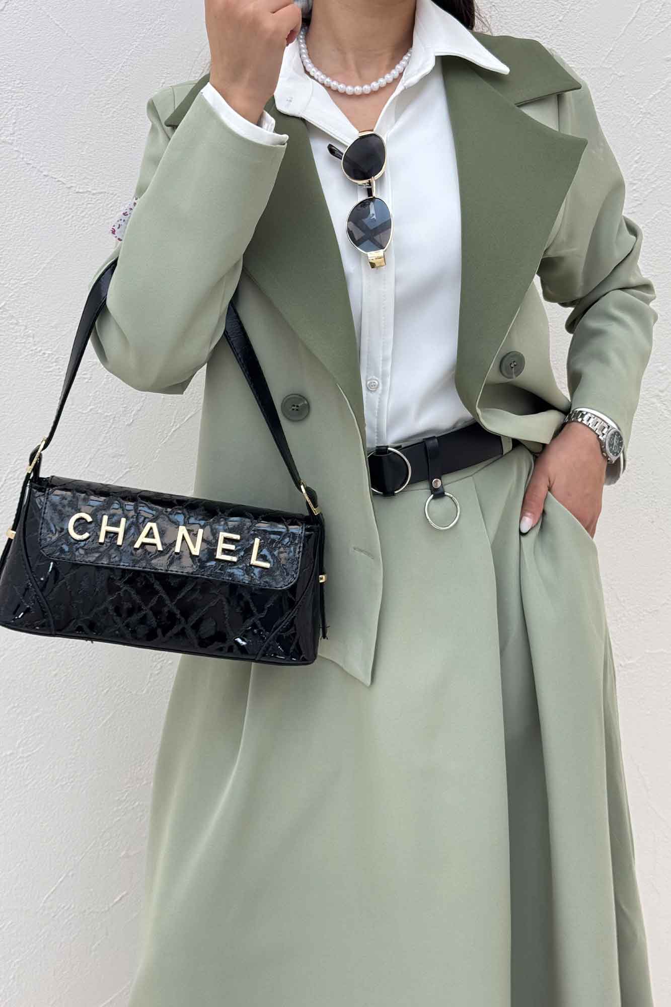 ست کت و دامن مازراتی پالیز