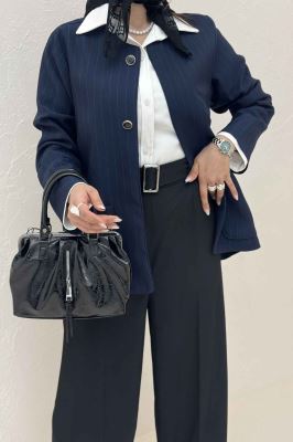 کت مازراتی دیپلمات یقه گرد مغزی دوزی پژال