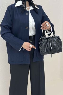 کت مازراتی دیپلمات یقه گرد مغزی دوزی پژال