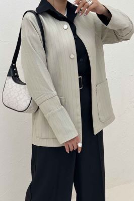 کت مازراتی دیپلمات یقه گرد مغزی دوزی پژال