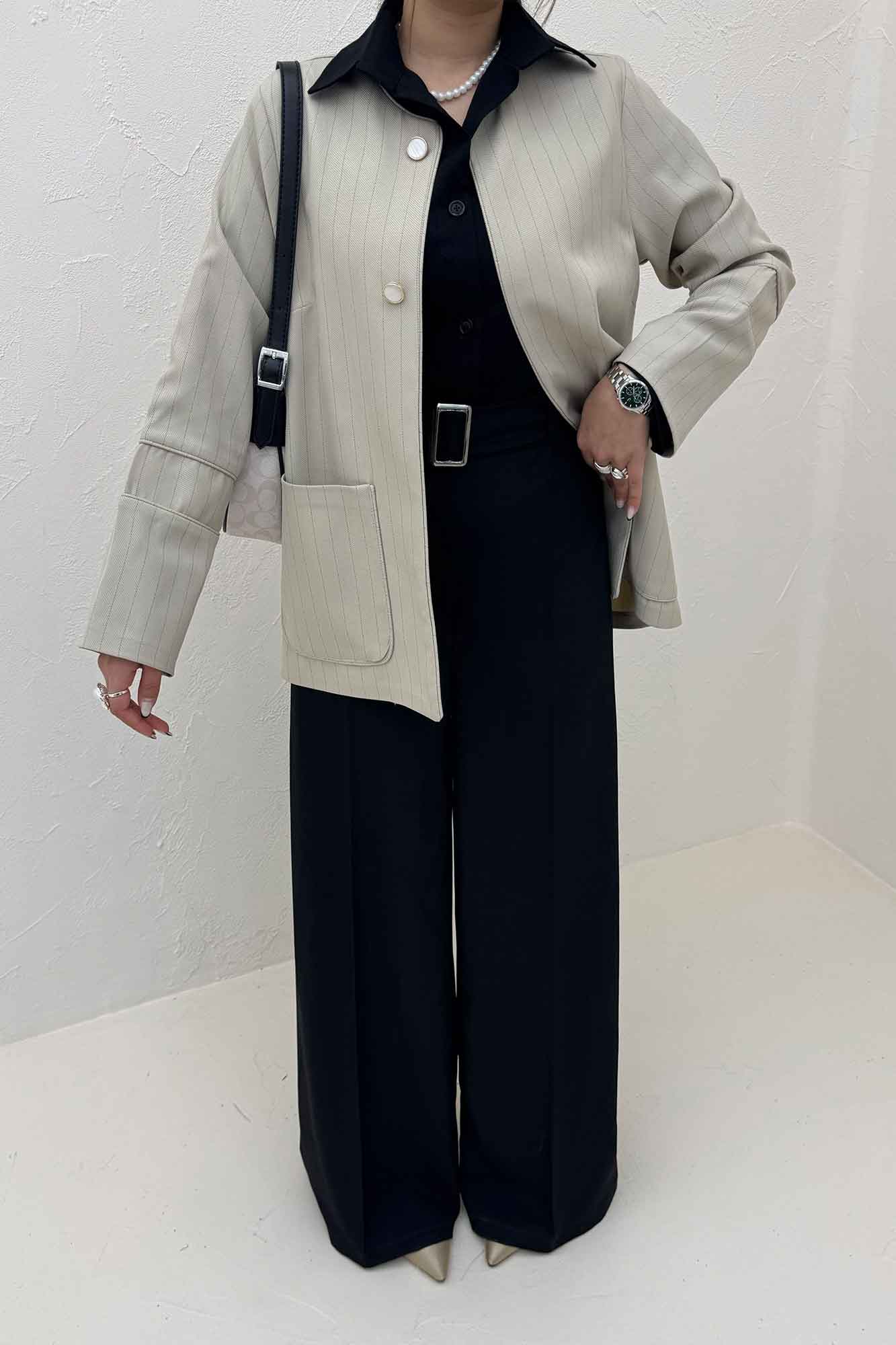 کت مازراتی دیپلمات یقه گرد مغزی دوزی پژال