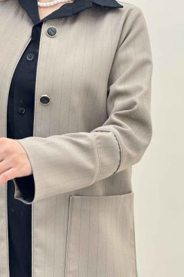 کت مازراتی دیپلمات یقه گرد مغزی دوزی پژال