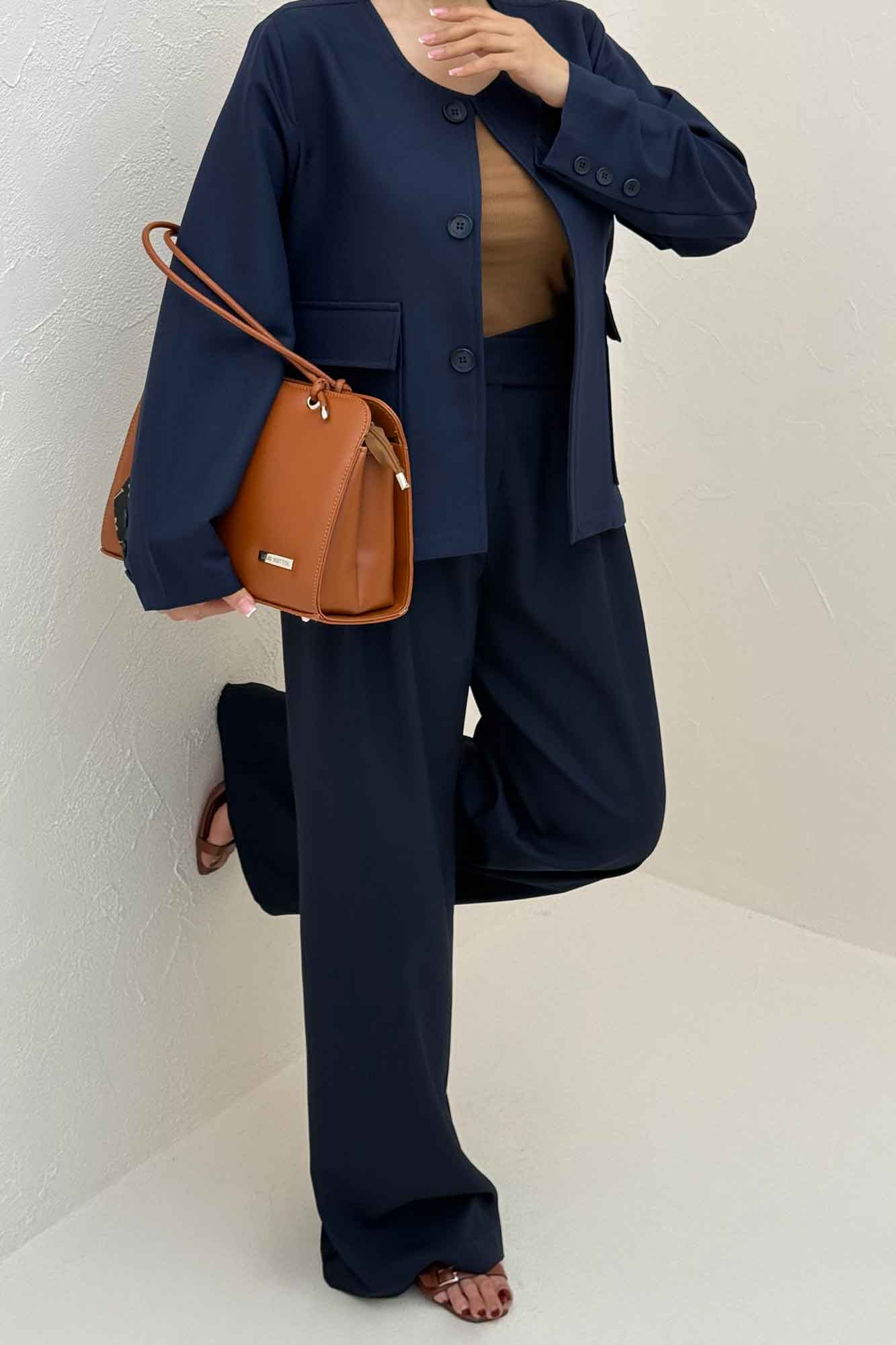 کت مازراتی کجراه یقه گرد ARLO