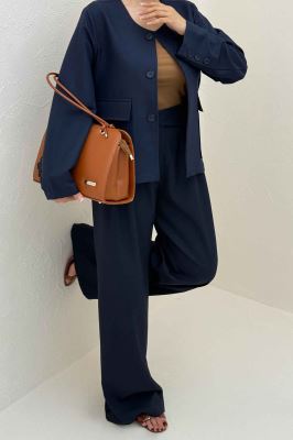 کت مازراتی کجراه یقه گرد ARLO