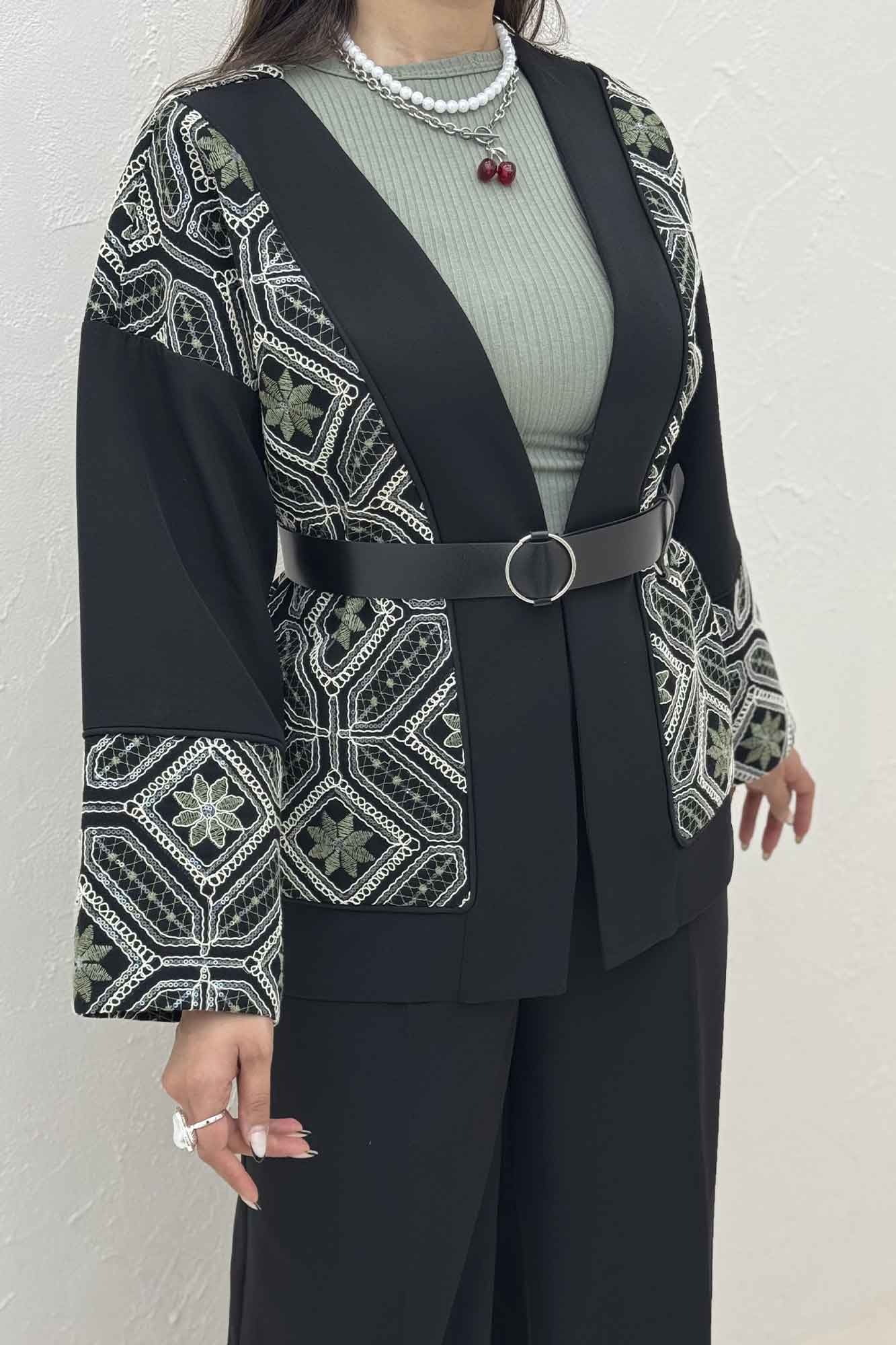 کت مازراتی سوزن دوزی دیلان طرح 9