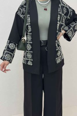 کت مازراتی سوزن دوزی دیلان طرح 8