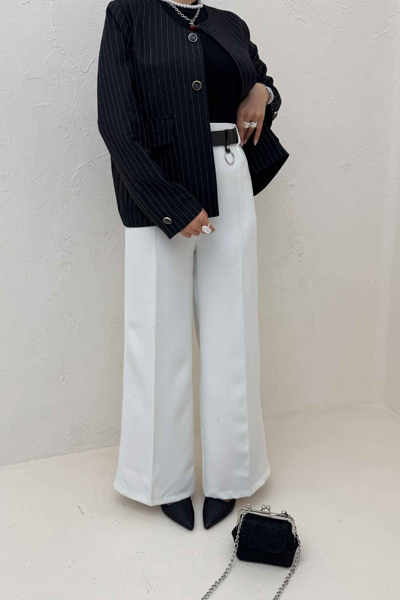 کت یقه گرد دو جیب پاکتی مازراتی دیپلمات 