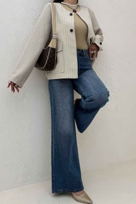 کت یقه گرد دو جیب پاکتی مازراتی دیپلمات 