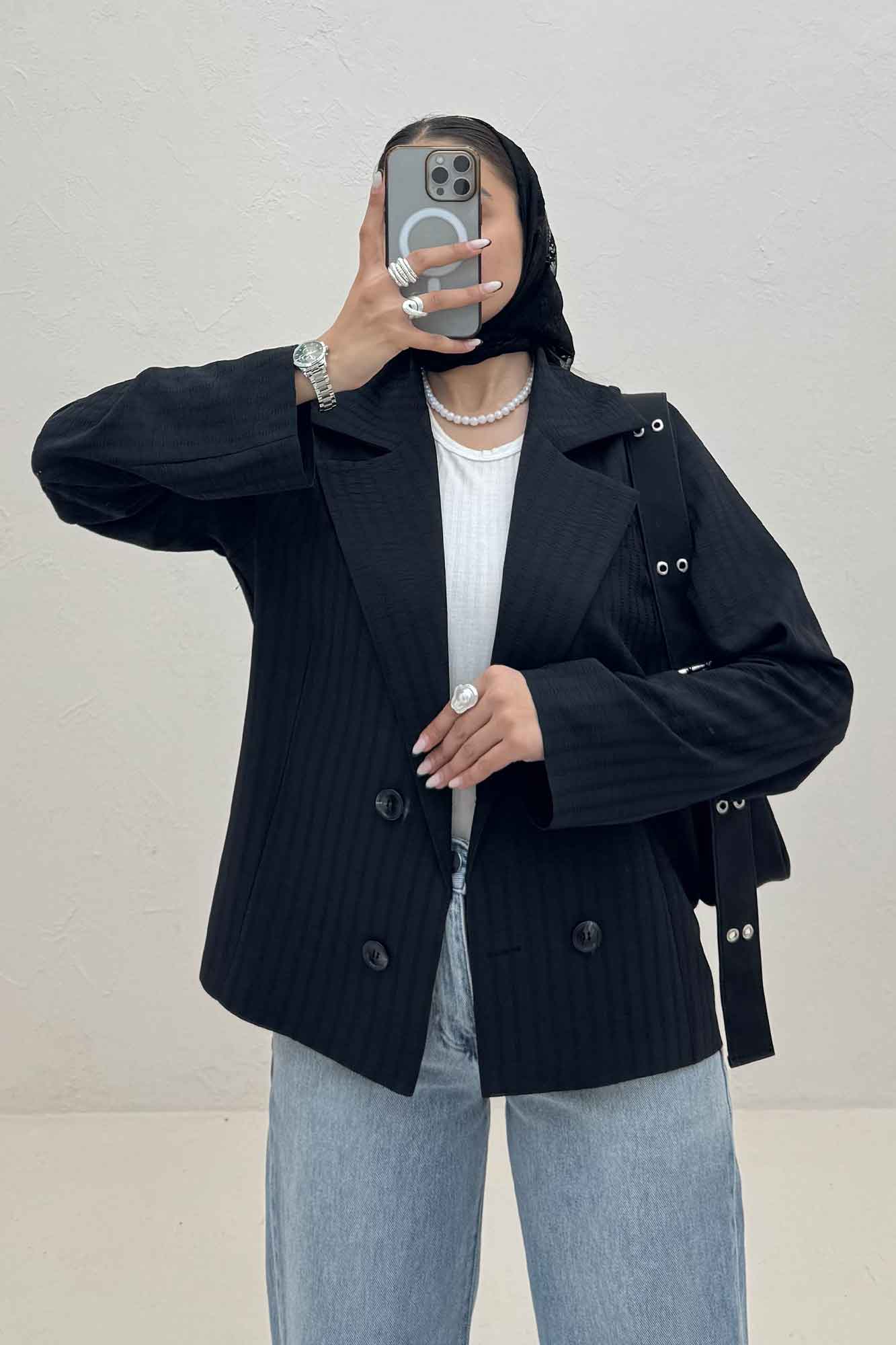 کت یقه انگلیسی شانتون زیپی پرستو