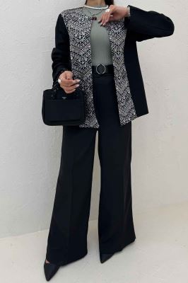 مانتو کتی لینن سوزن دوزی طرح 4