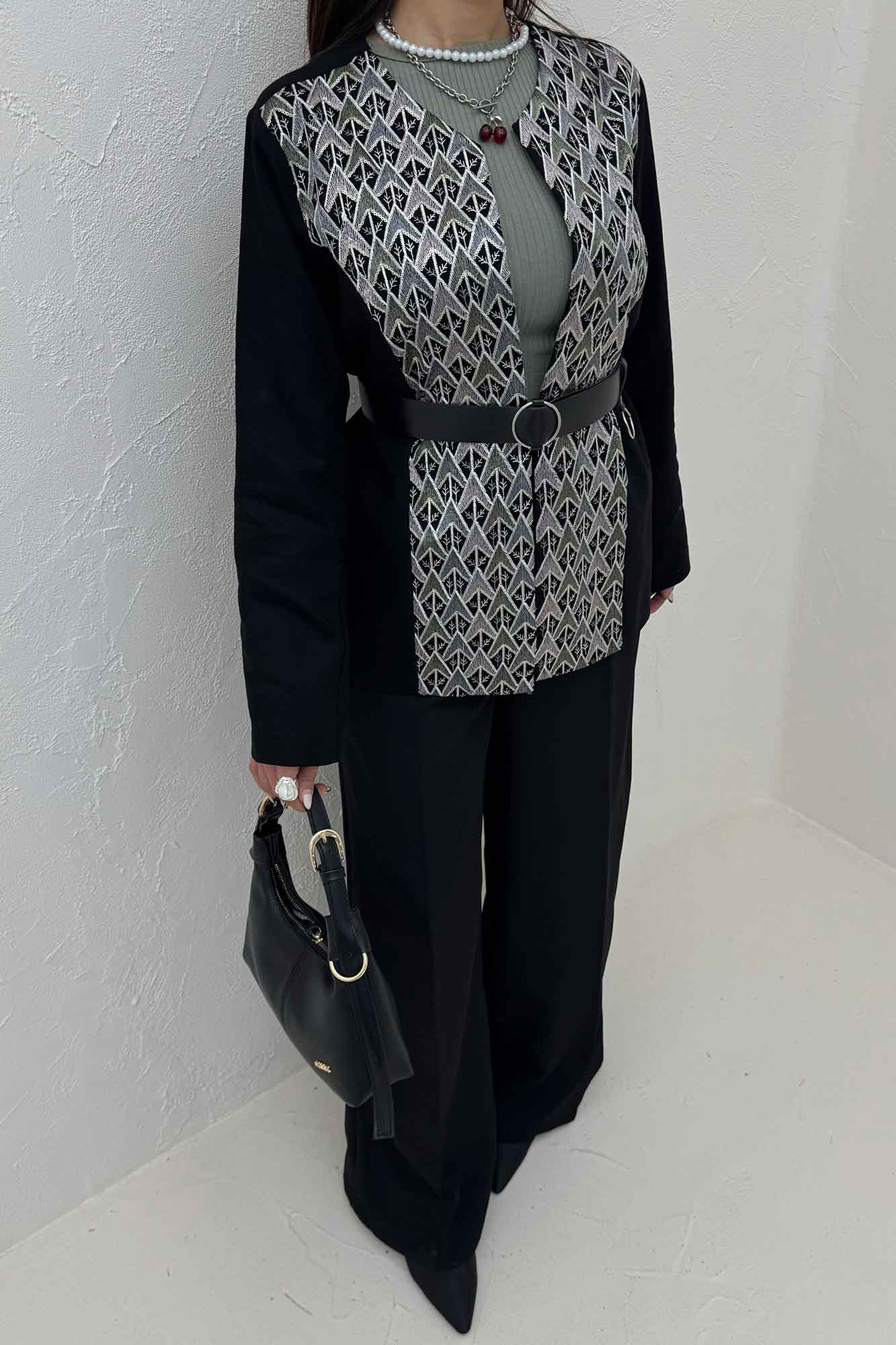 مانتو کتی لینن سوزن دوزی طرح 2