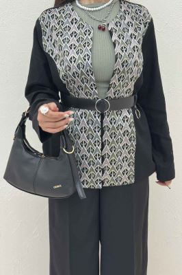 مانتو کتی لینن سوزن دوزی طرح 2