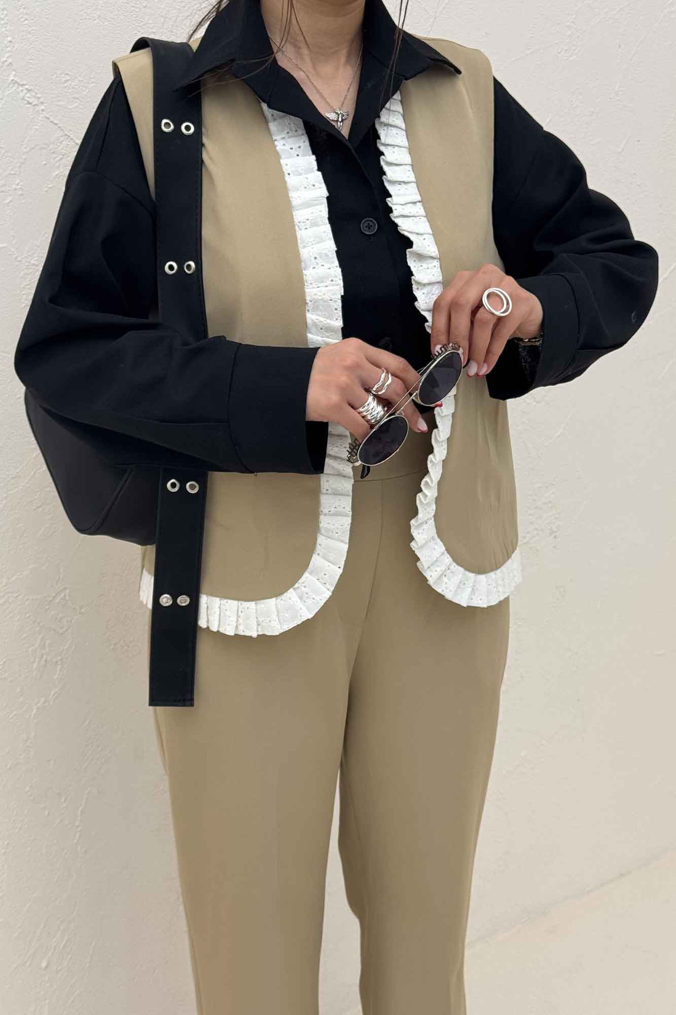 ست جلیقه و شلوار مازراتی پیلیسه تور مولر