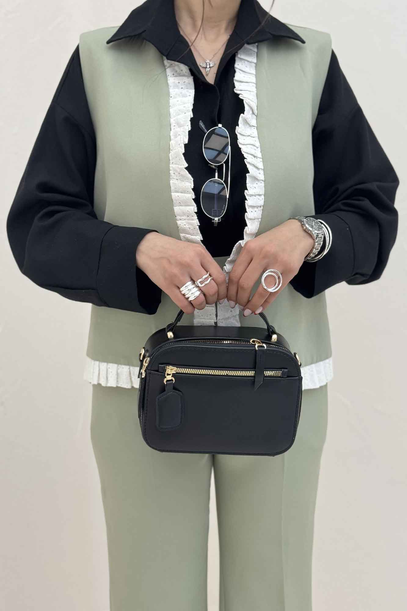 ست جلیقه و شلوار مازراتی پیلیسه تور مولر