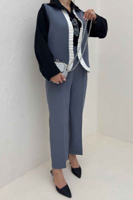 ست جلیقه و شلوار مازراتی پیلیسه تور مولر